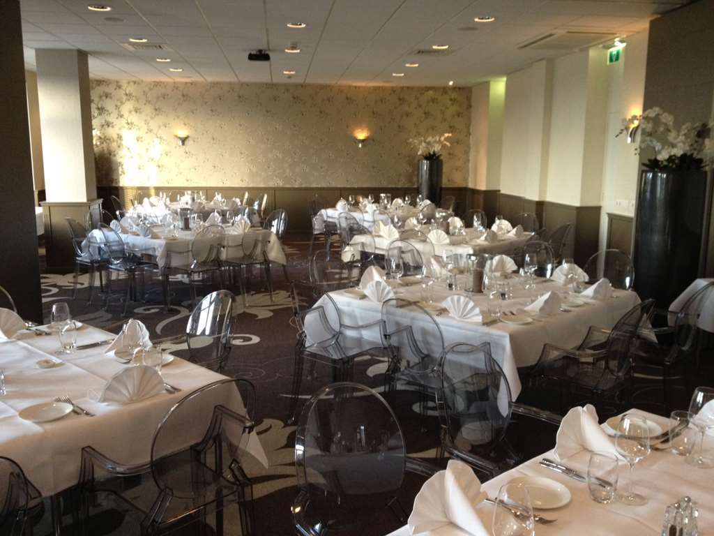 Hotel De Blaauwe Leeuw Тернеузен Ресторан фото